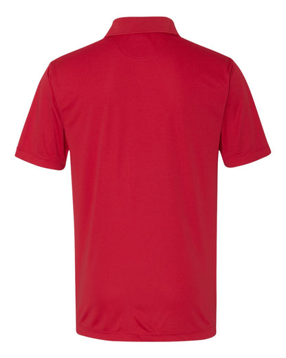 Sierra Pacific Men's Value Polyester Polo 0100 #color_Red