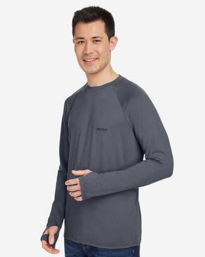 Marmot Unisex Windridge Long Sleeve T-Shirt M14153 #colormdl_Steel Onyx
