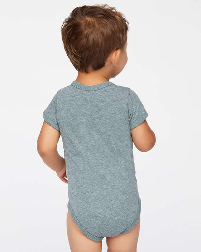 Rabbit Skins Infant Fine Jersey Bodysuit 4424 #colormdl_Ice Blackout