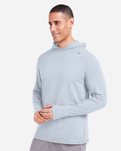 TASC Performance Inc Men's Carrollton Lightweight Hooded Long Sleeve T-Shirt TM405H #colormdl_Cloud Heather