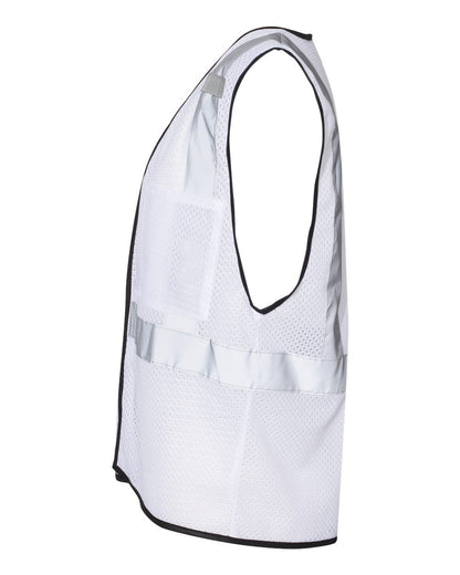 Kishigo Unisex EV Series® Enhanced Visibility Non-ANSI Vest B120-131 #color_White - B124