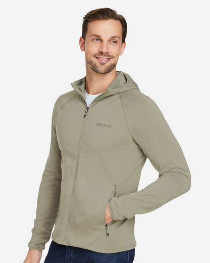 Marmot Men's Leconte Full-Zip Hooded Jacket M15383 #colormdl_Vetiver