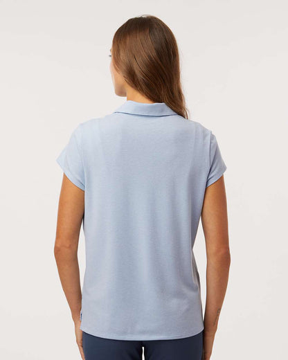 Adidas Women's Blended Polo A690 #colormdl_Blue Dawn Melange