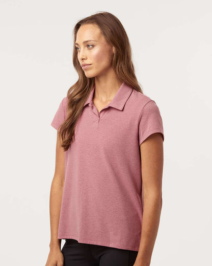 Adidas Women's Blended Polo A690 #colormdl_Pink Strata Melange
