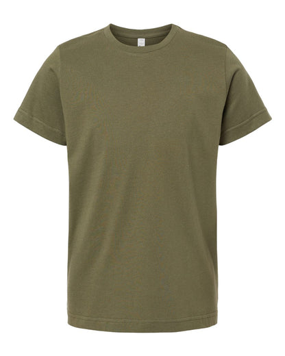 LAT Youth Fine Jersey Tee 6101 #color_Military Green