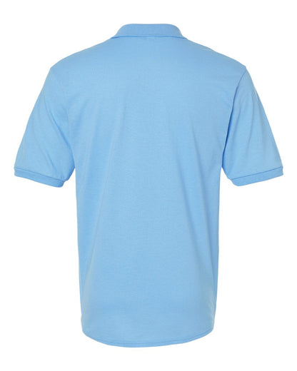 JERZEES Men's Dri-Power® Polo 437R #color_Light Blue