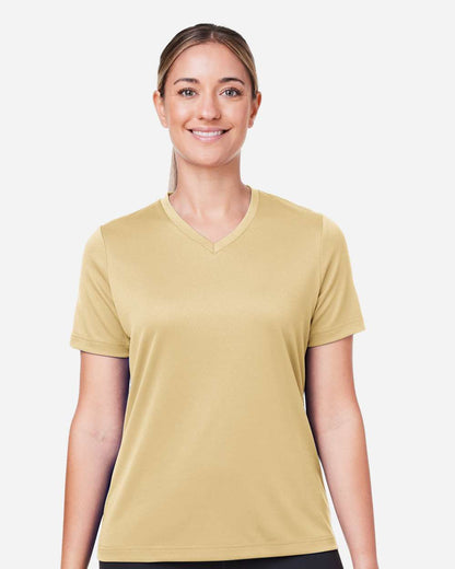 Team 365 Women's Zone Performance Mesh T-Shirt TT15W #colormdl_Sport Vegas Gold