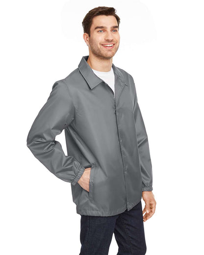 Team 365 Unisex Zone Protect Coaches Jacket TT75 #colormdl_Sport Graphite