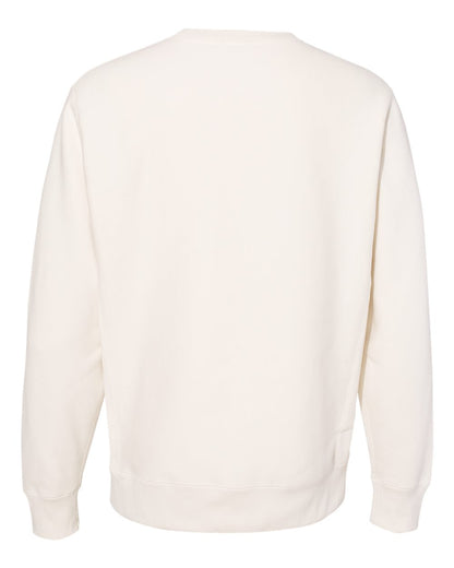 Independent Trading Co. Unisex Legend Premium Heavyweight Cross-Grain Crewneck Sweatshirt IND5000C #color_Bone