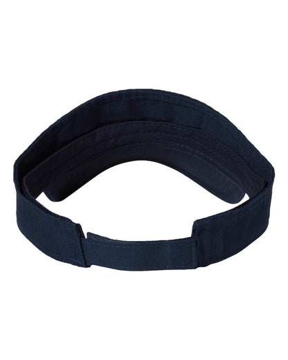 Valucap Bio-Washed Visor VC500 #color_Navy