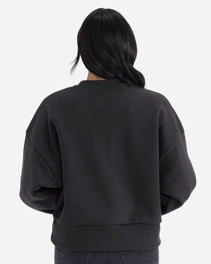 Next Level Women's Heavyweight Crewneck Sweatshirt 9087 #colormdl_Graphite Black