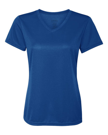 Augusta Sportswear Women's Nexgen Wicking V-Neck T-Shirt 1790 #color_Royal