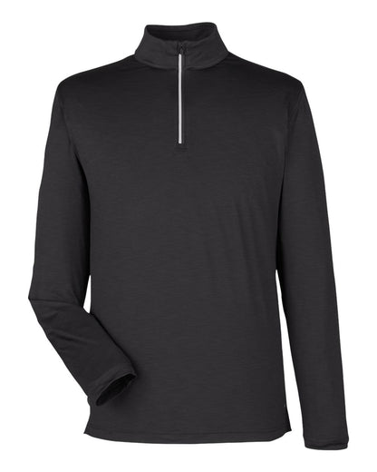 Puma Golf Men's You-V Quarter-Zip Pullover 539105 #color_Puma Black