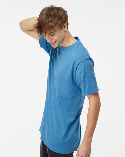 M&O Unisex Vintage Garment-Dyed T-Shirt 6500M #colormdl_Royal Caribe