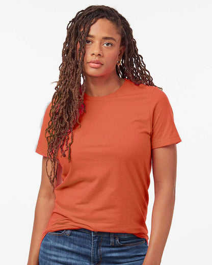 Tultex Unisex Combed CVC T-Shirt 602CVC #colormdl_Heather Orange