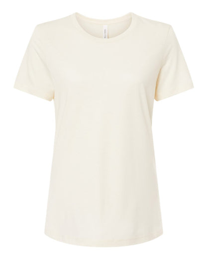 BELLA + CANVAS Women’s Relaxed Fit Triblend Tee 6413 #color_Solid Natural Triblend