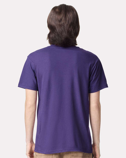 American Apparel Unisex Fine Jersey Tee 2001 #colormdl_Grape