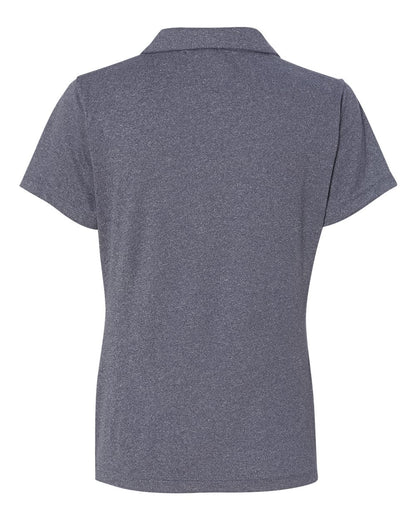 Sierra Pacific Women's Moisture Free Mesh Polo 5469 #color_Heathered Navy