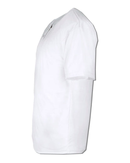 Alleson Athletic B-Core Youth Placket Jersey 2930 #color_White