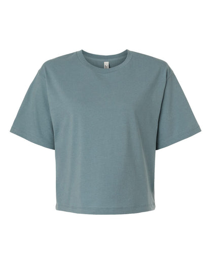 American Apparel Women's Fine Jersey Boxy Tee 102 #color_Arctic