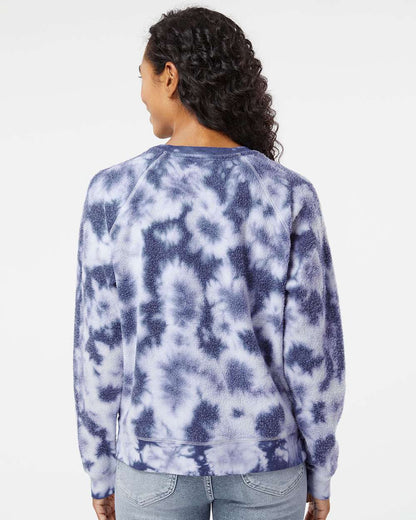 Boxercraft Women's Fleece Out Pullover K01 #colormdl_Navy Tie-Dye