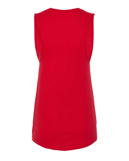 BELLA + CANVAS Women's Jersey Muscle Tank 6003 #color_Red