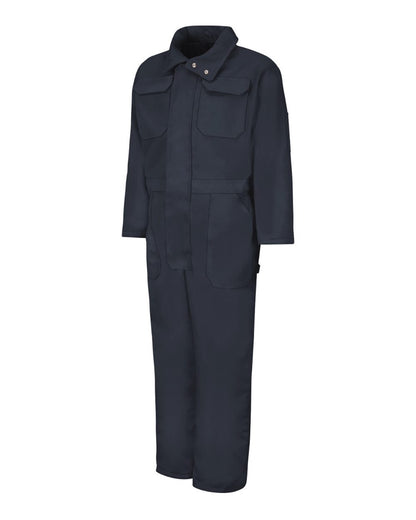 Red Kap Men's Insulated Duck Coverall CD32 #color_Navy Duck