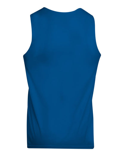 Augusta Sportswear Youth Reversible Wicking Tank Top 149 #color_Royal/ White