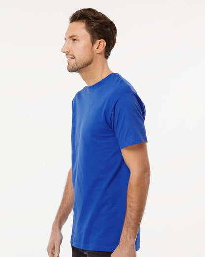 M&O Men's Gold Soft Touch T-Shirt 4800 #colormdl_Royal