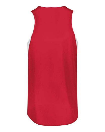 Holloway Unisex PR Max Track Jersey 221035 #color_Scarlet/ White