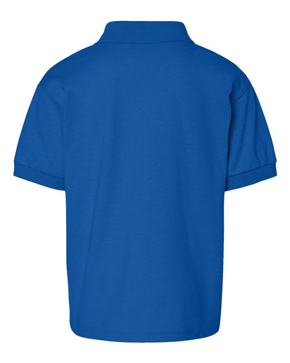 Gildan Youth DryBlend® Jersey Polo 8800B #color_Royal