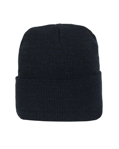 Outdoor Cap Knit Beanie OC870 #color_Heathered Navy