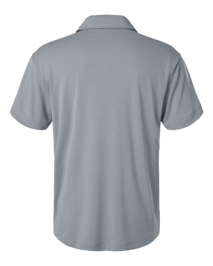 AllPro Men's Pro-Lock Performance Polo 41800 #color_Heather Steel