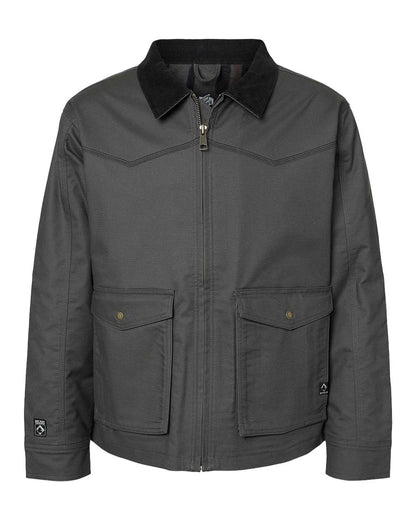 DRI DUCK Yellowstone Power Move Canvas Jacket 5055 #color_Charcoal