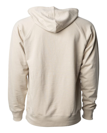 Independent Trading Co. Icon Lightweight Loopback Terry Hooded Sweatshirt SS1000 #color_Sand