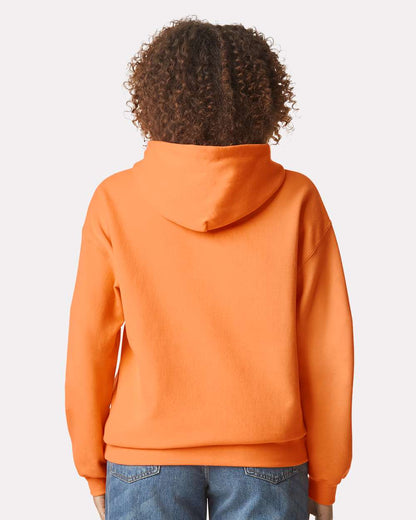 Gildan Softstyle® Midweight Hooded Sweatshirt SF500 #colormdl_Tangerine