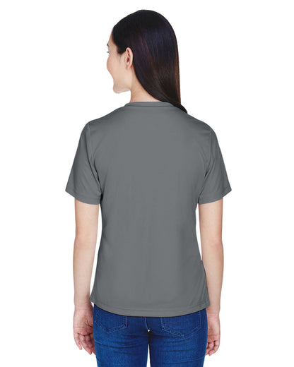 Team 365 Ladies' Zone Performance T-Shirt TT11W #color_SPORT GRAPHITE