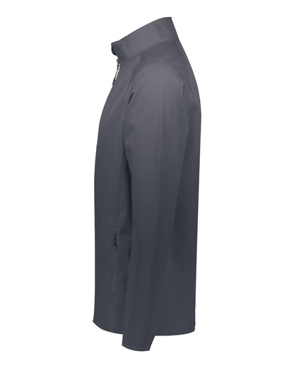 Holloway Men's Featherlight Soft Shell Jacket 229521 #color_Carbon