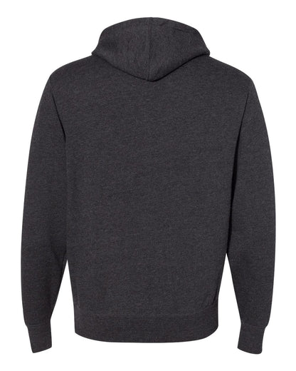 Independent Trading Co. Unisex Lightweight Hooded Sweatshirt AFX90UN #color_Charcoal Heather