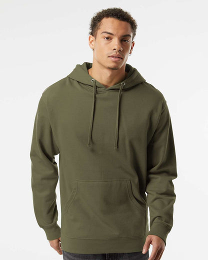 Independent Trading Co. Unisex Midweight Hooded Sweatshirt SS4500 #colormdl_Army