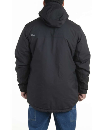 Berne Apparel Men's Coastline Waterproof Storm Jacket RJ27 #colormdl_Black