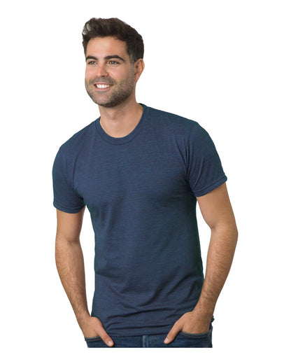 Bayside Triblend T-Shirt 9570 #color_Tri Steel Blue