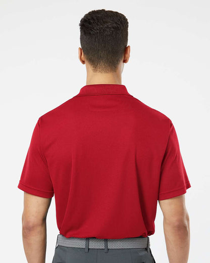 Paragon Men's Saratoga Performance Mini Mesh Polo 100 #colormdl_Cardinal