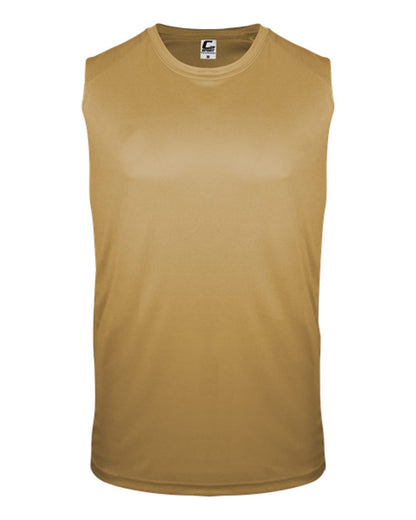 C2 Sport Youth Sleeveless T-Shirt 5230 #color_Vegas Gold