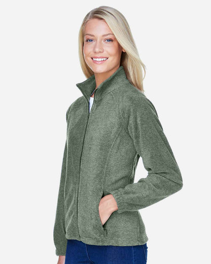 Harriton Women's Full-Zip Fleece M990W #colormdl_Dill
