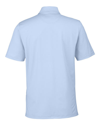 Fairway & Greene Men's USA Made Mini Stripe Tech Polo I11526 #color_Bluff