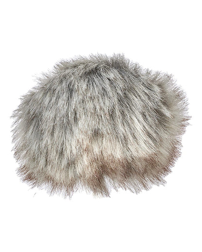 J. America Swapable Beanie Pom Pom 5010JA #color_White/ Grey