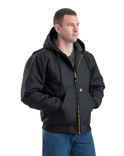 Berne Apparel Men's Icecap Insulated Hooded Jacket NJ51 #colormdl_Black