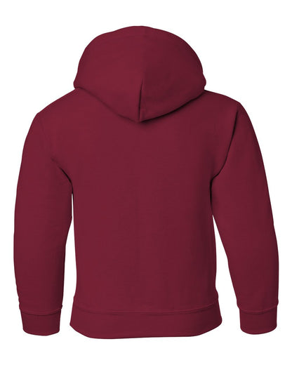 Gildan Heavy Blend™ Youth Hooded Sweatshirt 18500B #color_Cardinal Red