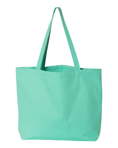 Liberty Bags Seaside Pigment-Dyed Large Tote 8507 #color_Sea Glass Green
